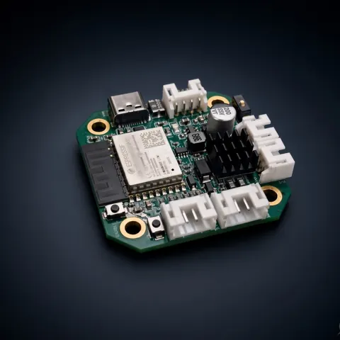 CANStepper V2 adapter board top view
